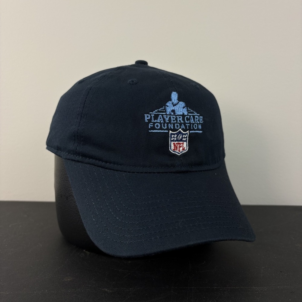 Y2K NFL Player Foundation Dad Hat Football Navy Blue Cap Strapback Adjustable